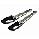 Black Horse Offroad Running Board Aluminum Stationary Silver - VOW1069