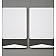 Putco Mud Flap - Stainless Steel Black Set Of 2 - 79472
