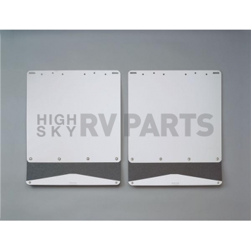 Putco Mud Flap - Stainless Steel Polished Set Of 2 - 79473-1