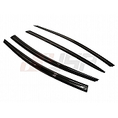 JSP Automotive Rainguard - Smoke Acrylic Set Of 4 - 218032