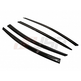 JSP Automotive Rainguard - Smoke Acrylic Set Of 4 - 218032