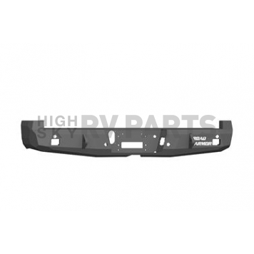 Road Armor Bumper Stealth 1-Piece Design Steel Black - 617RRB