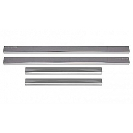 Putco Door Sill Protector - Stainless Steel Silver Set Of 4 - 95190