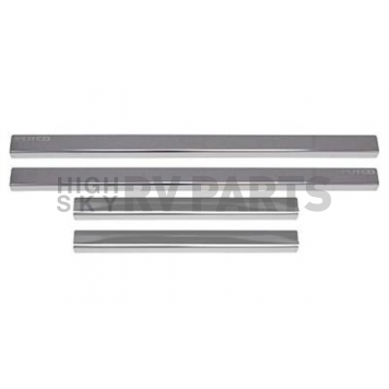 Putco Door Sill Protector - Stainless Steel Silver Set Of 4 - 95190