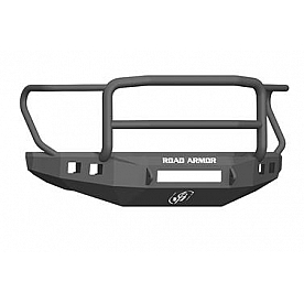 Road Armor Bumper Stealth Lonestar 1-Piece Design Steel Black - 61745BNW