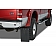 Warrior Products Mud Flap - Rubber Black Powder Coated Set Of 2 - 4000