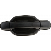 Help! By Dorman Exterior Door Handle - Plastic Black Single - 79318