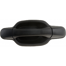 Help! By Dorman Exterior Door Handle - Plastic Black Single - 79318