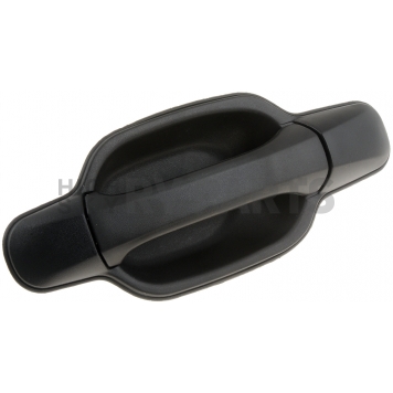 Help! By Dorman Exterior Door Handle - Plastic Black Single - 79318-2