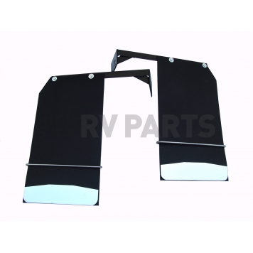 Street Scene Mud Flap - Plastic Black Set Of 2 - 95009740