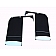 Street Scene Mud Flap - Plastic Black Set Of 2 - 95009740