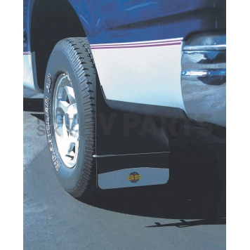 Street Scene Mud Flap - Plastic Black Set Of 2 - 95009740-1