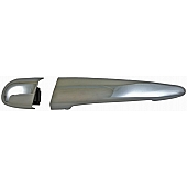 Help! By Dorman Exterior Door Handle - Plastic Silver Single - 95136