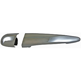 Help! By Dorman Exterior Door Handle - Plastic Silver Single - 95136