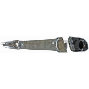 Help! By Dorman Exterior Door Handle - Plastic Silver Single - 95136-1