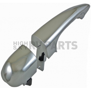 Help! By Dorman Exterior Door Handle - Plastic Silver Single - 95136-2