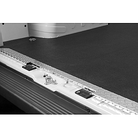 Legend Fleet Door Sill Protector - Polished Aluminum Silver - 6761511010