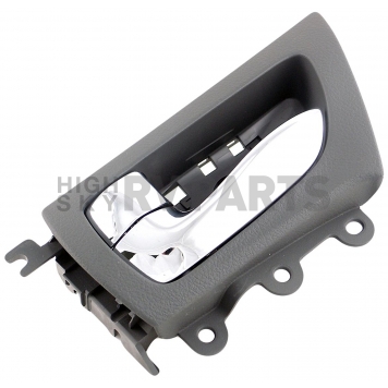 Help! By Dorman Interior Door Handle - Lever Plastic Gray Housing With Silver Lever Single - 79882-2