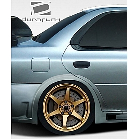 Extreme Dimensions Fender - Fiberglass Black Primered Set Of 2 - 106617