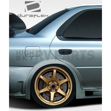 Extreme Dimensions Fender - Fiberglass Black Primered Set Of 2 - 106617