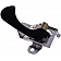 Help! By Dorman Interior Door Handle - Lever OEM Silver Housing With Gray Lever Single - 83692