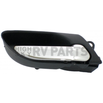 Help! By Dorman Interior Door Handle - Plastic Black Housing With Silver Lever Single - 95137