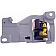 Help! By Dorman Interior Door Handle - Lever Plastic Gray Single - 83697