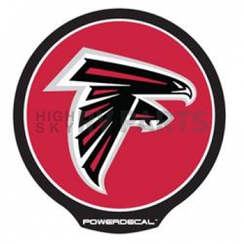 POWERDECAL Decal - Atlanta Falcons Logo Black Plastic 4-1/2 Inch - PWR2001