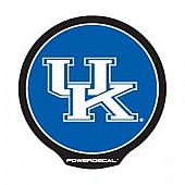 POWERDECAL Decal - University Of Kentucky Logo Black Plastic 4-1/2 Inch - PWR190101