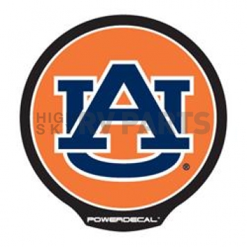 POWERDECAL Decal - Auburn University Logo Black Plastic 4-1/2 Inch - PWR150201
