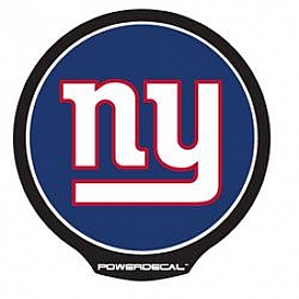 POWERDECAL Decal - New York Giants Logo Black Plastic 4-1/2 Inch - PWR1401