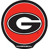 POWERDECAL Decal - University Of Georgia Logo Black Plastic 4-1/2 Inch - PWR110101