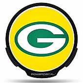 POWERDECAL Decal - Green Bay Packers Plastic 4-1/2 Inch - PWR3302