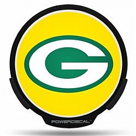 POWERDECAL Decal - Green Bay Packers Plastic 4-1/2 Inch - PWR3302