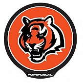 POWERDECAL Decal - Cincinnati Bengals Logo Black Plastic 4-1/2 Inch - PWR3201