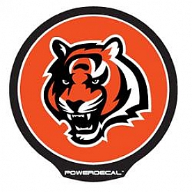 POWERDECAL Decal - Cincinnati Bengals Logo Black Plastic 4-1/2 Inch - PWR3201