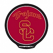 POWERDECAL Decal - University Of Southern California Trojans Logo Black Plastic 4-1/2 Inch - PWR290101