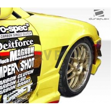 Extreme Dimensions Fender - Fiberglass Reinforced Plastic Black Matte - Set Of 2 - 100877