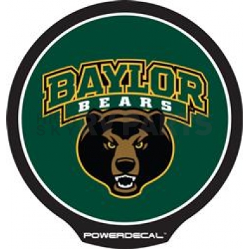 POWERDECAL Decal - Baylor University Bears Logo Black Plastic 4-1/2 Inch - PWR260701