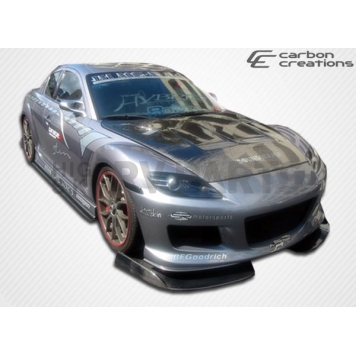 Extreme Dimensions Air Dam Front Lip Carbon Fiber Gloss UV Coated Clear - 102898-4