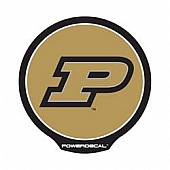 POWERDECAL Decal - Purdue University Logo Black Plastic 4-1/2 Inch - PWR200201