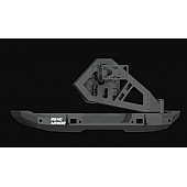 Road Armor Bumper Stealth 1-Piece Design Steel Black - 5183R1BTC