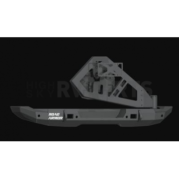 Road Armor Bumper Stealth 1-Piece Design Steel Black - 5183R1BTC