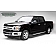 T-Rex Truck Products Grille Insert - Mesh Rectangular Black Powder Coated Steel - 51711