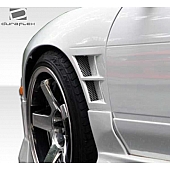 Extreme Dimensions Fender - Fiberglass Black Primered Set Of 2 - 104273