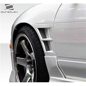 Extreme Dimensions Fender - Fiberglass Reinforced Plastic Black Matte Set Of 2 - 104274