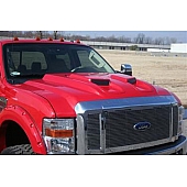 Reflexxion Hood - Ram Air Bare Galvanneal Steel - 706701