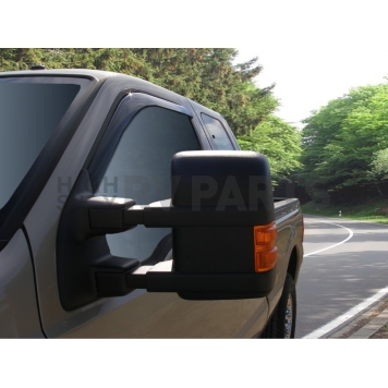 Stampede Rainguard - Smoke Plastic Set Of 4 - 410822-1
