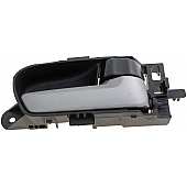 Help! By Dorman Interior Door Handle - Plastic Black Housing With Silver Lever Single - 83856