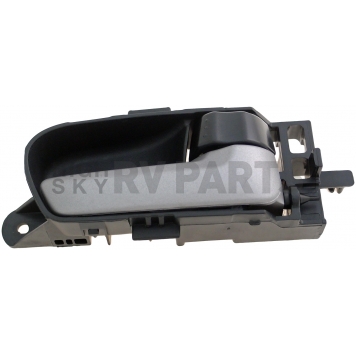 Help! By Dorman Interior Door Handle - Plastic Black Housing With Silver Lever Single - 83856